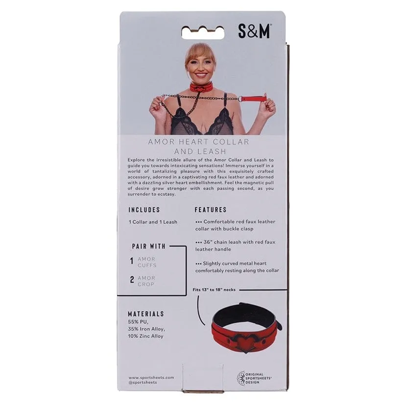 S&M Amor Collar And Leash