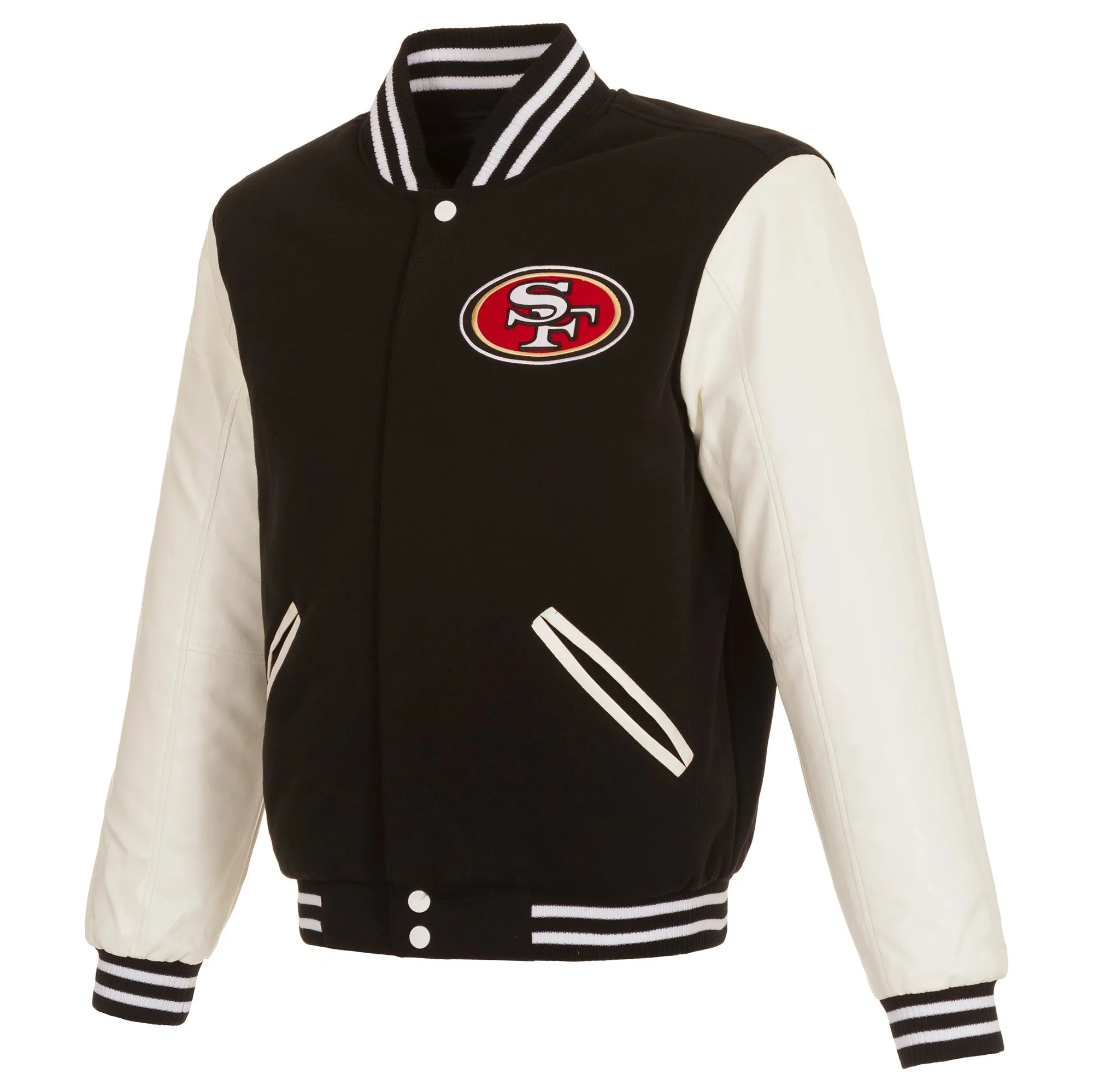 San Francisco 49ers Reversible Varsity Jacket