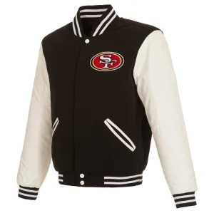 San Francisco 49ers Reversible Varsity Jacket