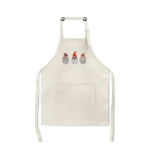 Santa Holiday Apron, Chefs Gift, Housewarming Gift, Mother's Day Gift, Christmas Gift