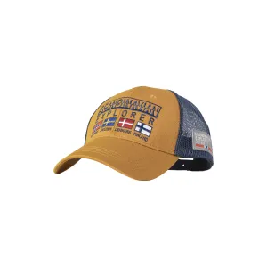 Scandinavian Explorer Flag Cap - Yellow
