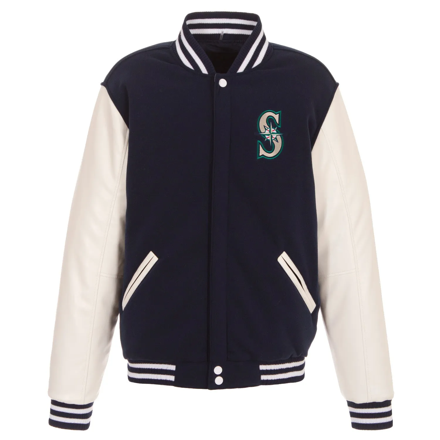 Seattle Mariners Reversible Varsity Jacket
