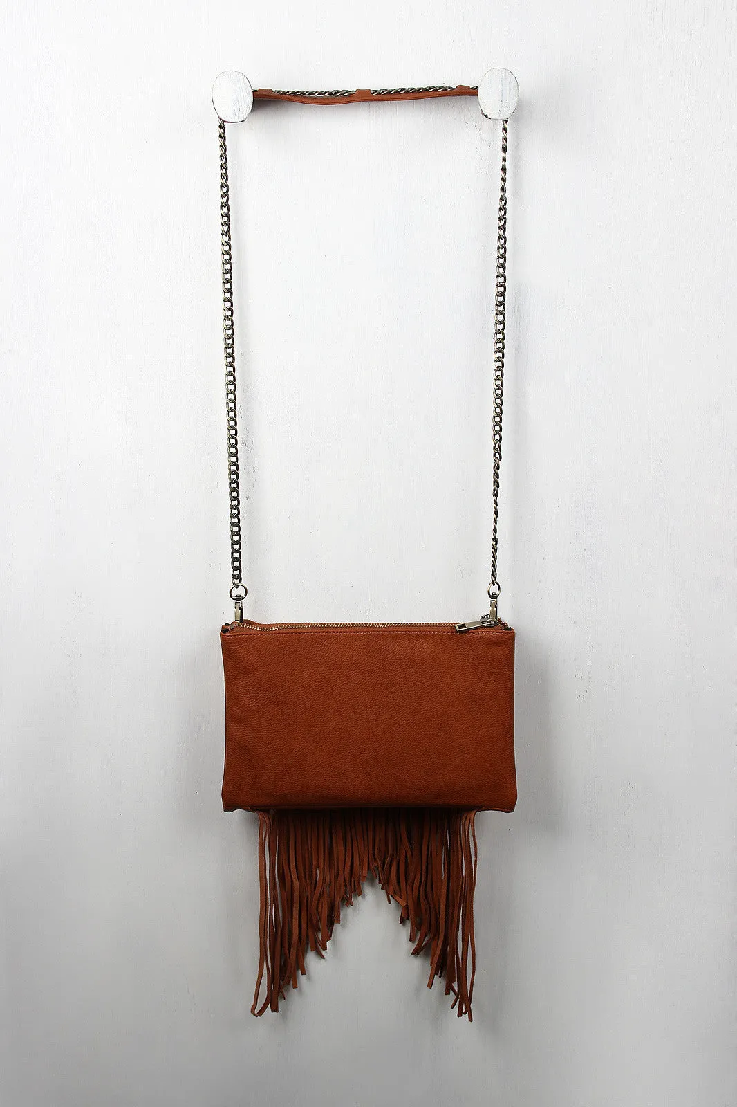 Sharkbite Fringe Shoulder Bag