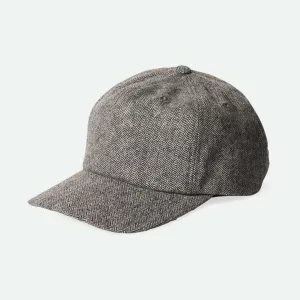 Shelby MP Adjustable Cap - Grey/Black Herringbone