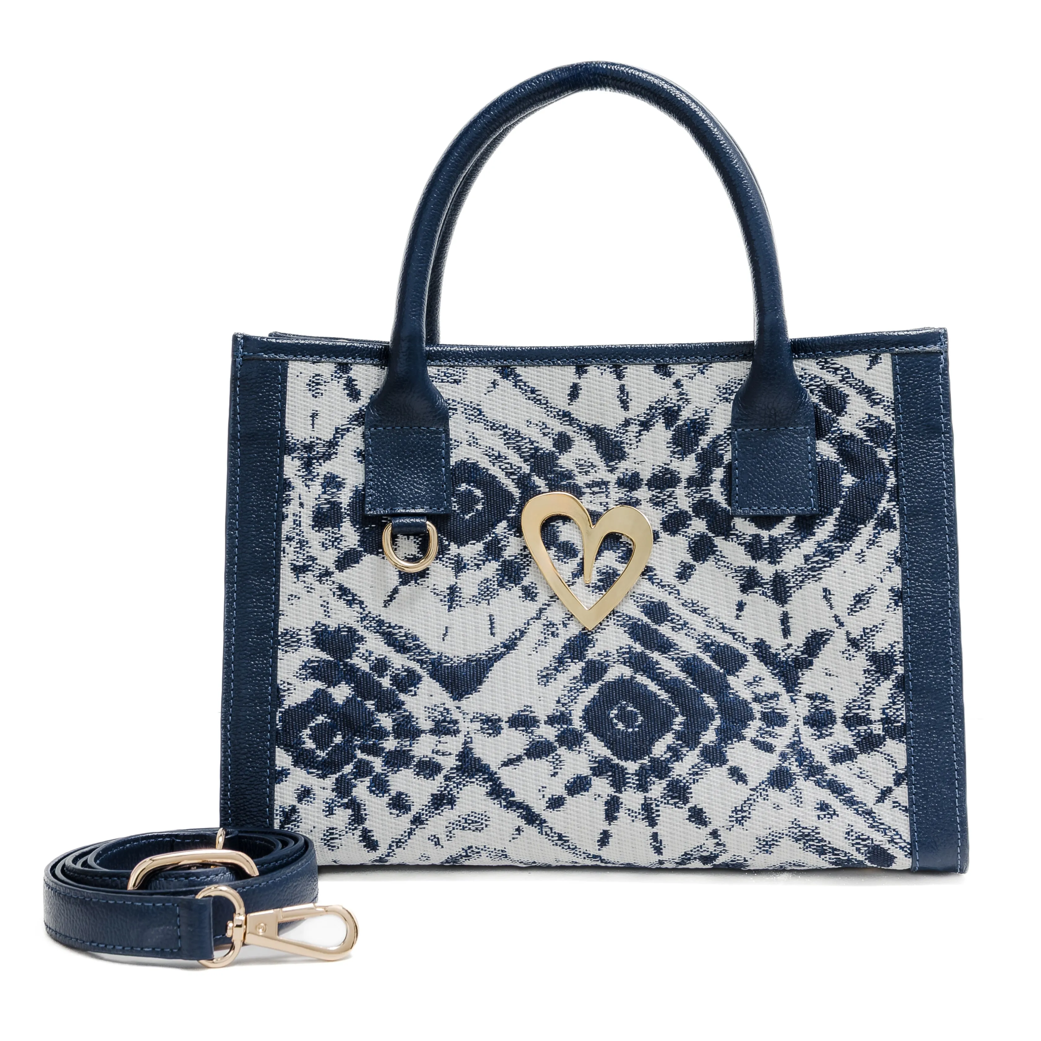 Sienna Tote Bag - Blue Sun [ Small ]