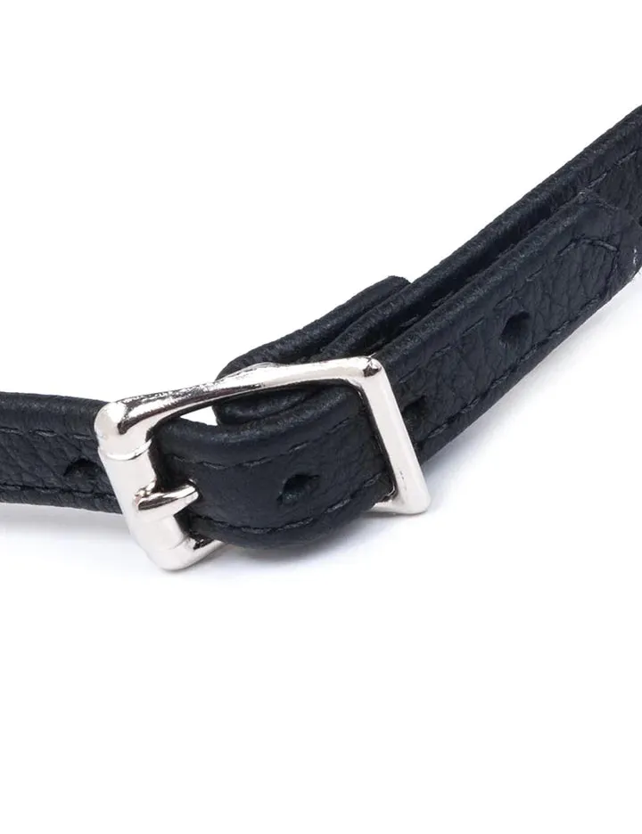 Silicone Ball Gag with Leather Strap