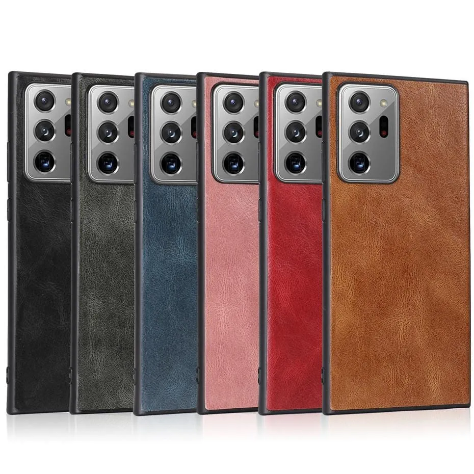 Slim Leather Case For Samsung Galaxy