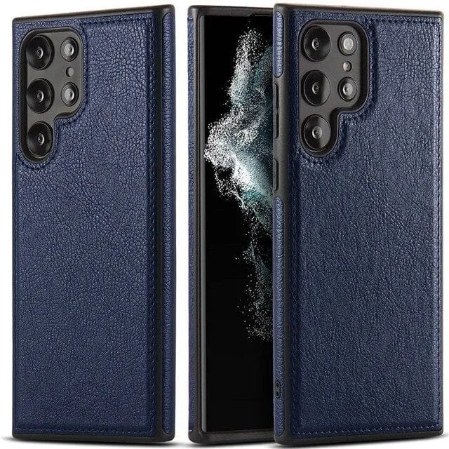 Slim Leather Case For Samsung Galaxy