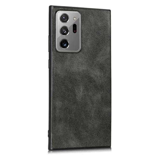 Slim Leather Case For Samsung Galaxy