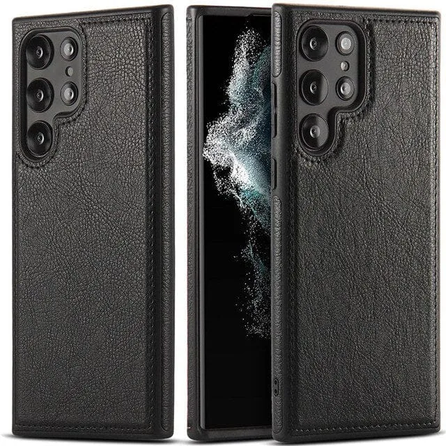 Slim Leather Case For Samsung Galaxy