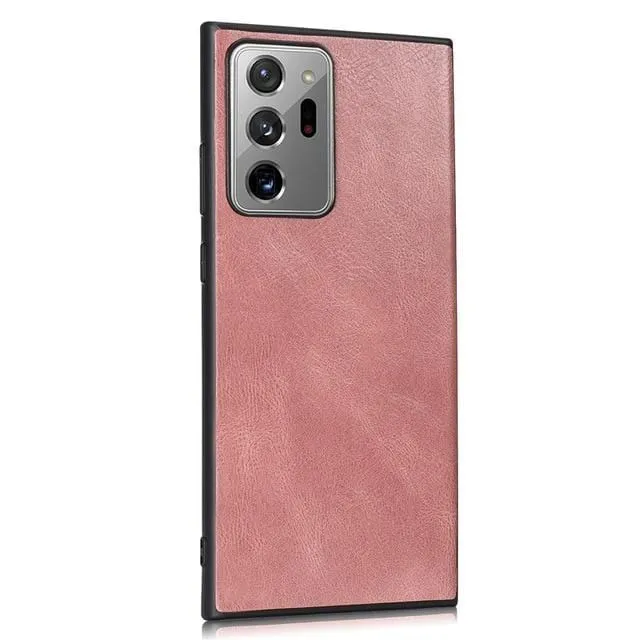 Slim Leather Case For Samsung Galaxy