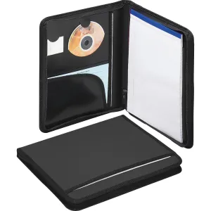 Smead Poly Nylon Covered Zippered Pad Folios