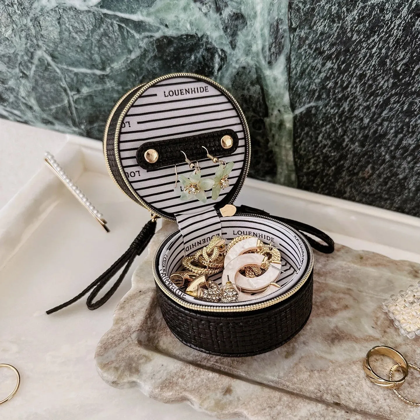 Sofia Jewellery Box - Black