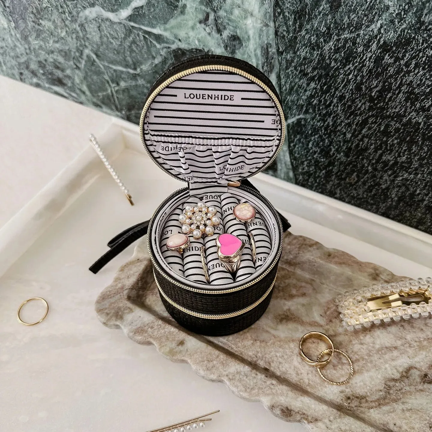 Sofia Jewellery Box - Black