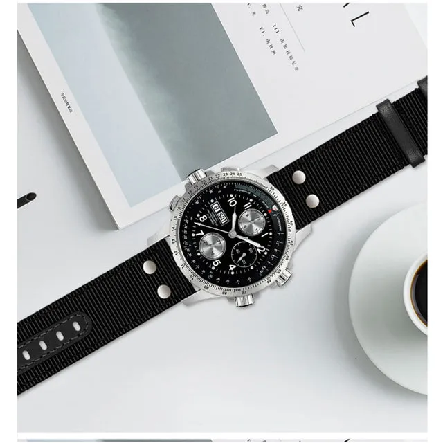 Soft Nylon Canvas Strap Watchband