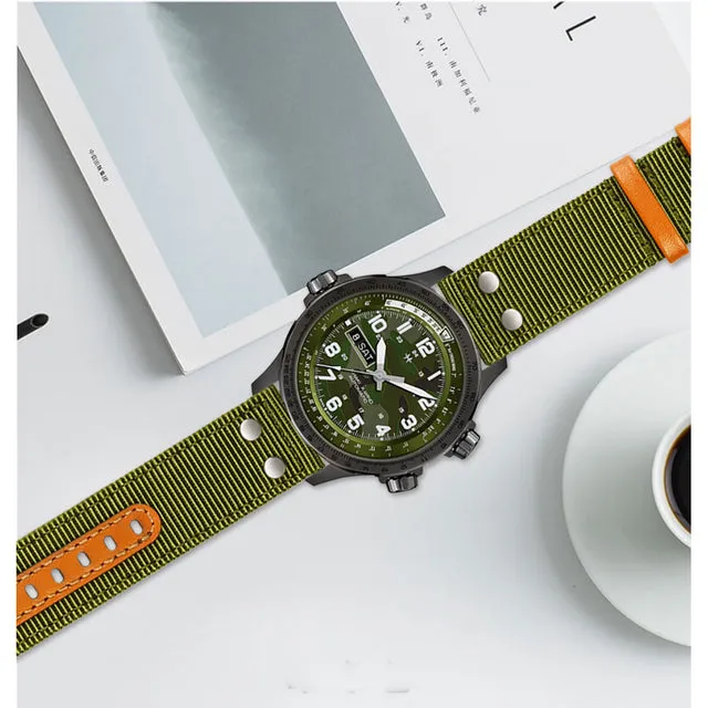 Soft Nylon Canvas Strap Watchband