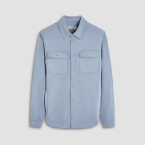 Soft Touch Solid Shirt Jacket
