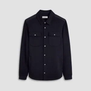 Soft Touch Solid Shirt Jacket
