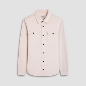 Soft Touch Solid Shirt Jacket