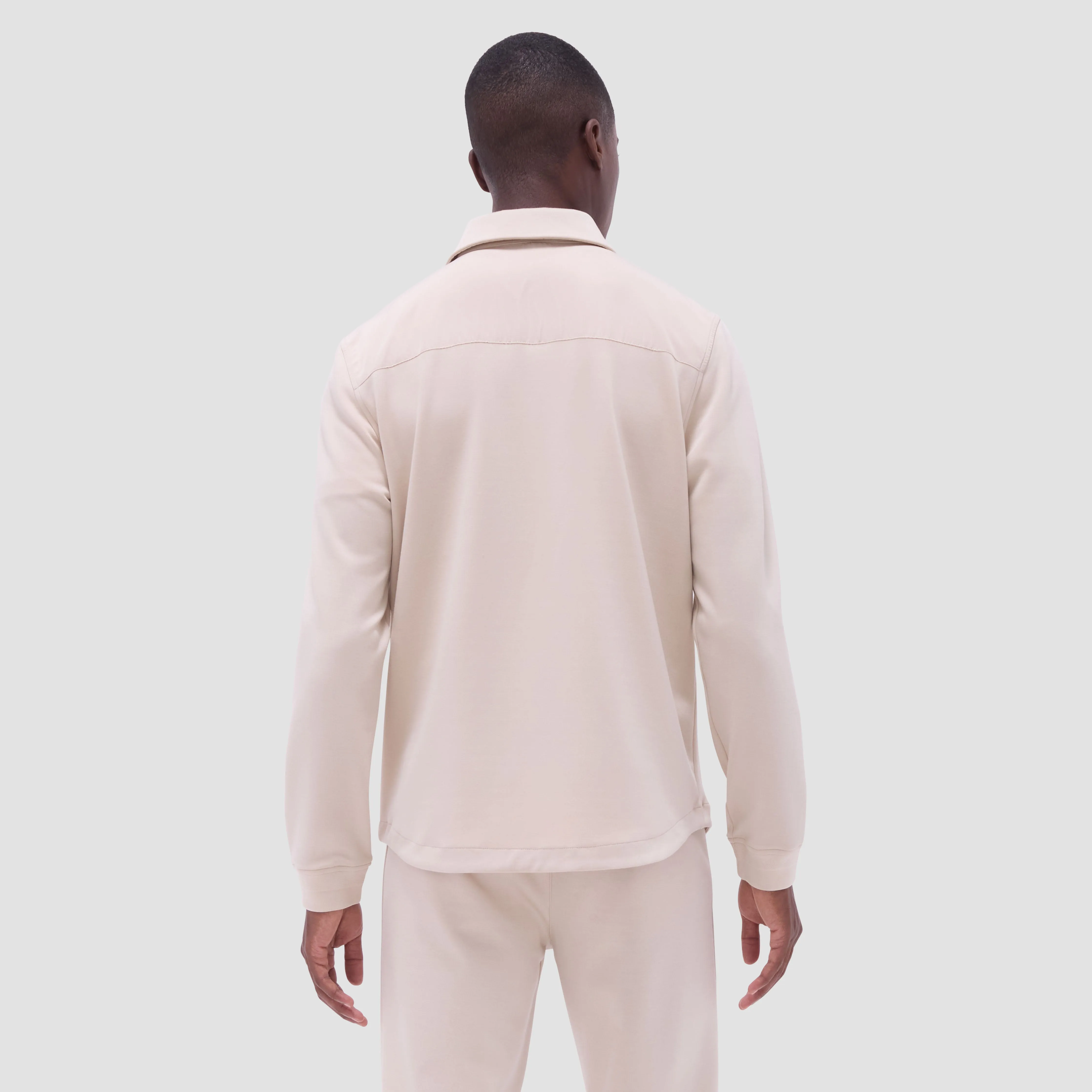 Soft Touch Solid Shirt Jacket