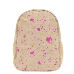 SoYoung - Fuchsia   Gold Splatter Toddler Bacpack