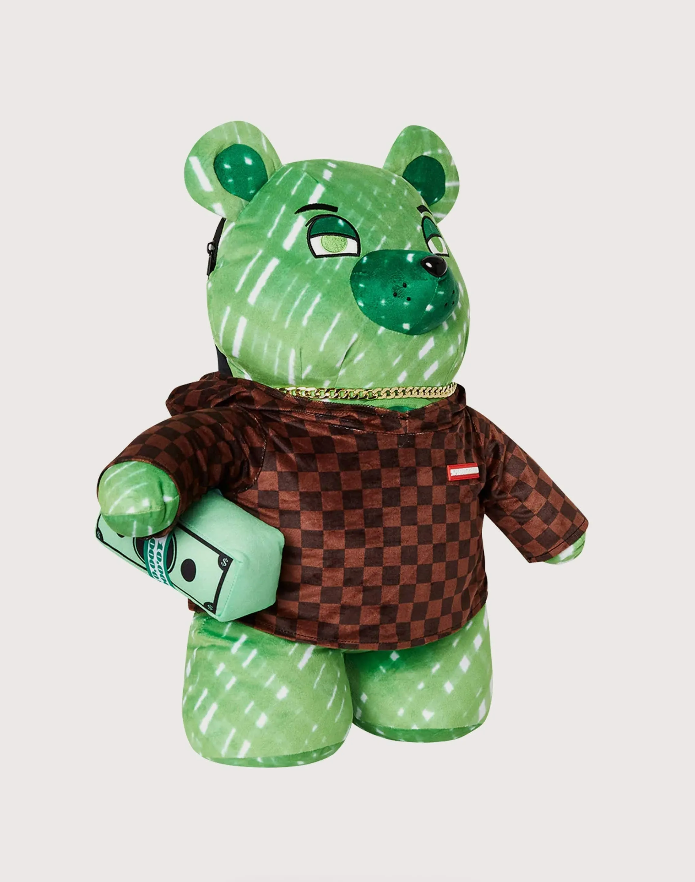 Sprayground Sharks In Paris Fade Away Hoodie Money Bear Backpack