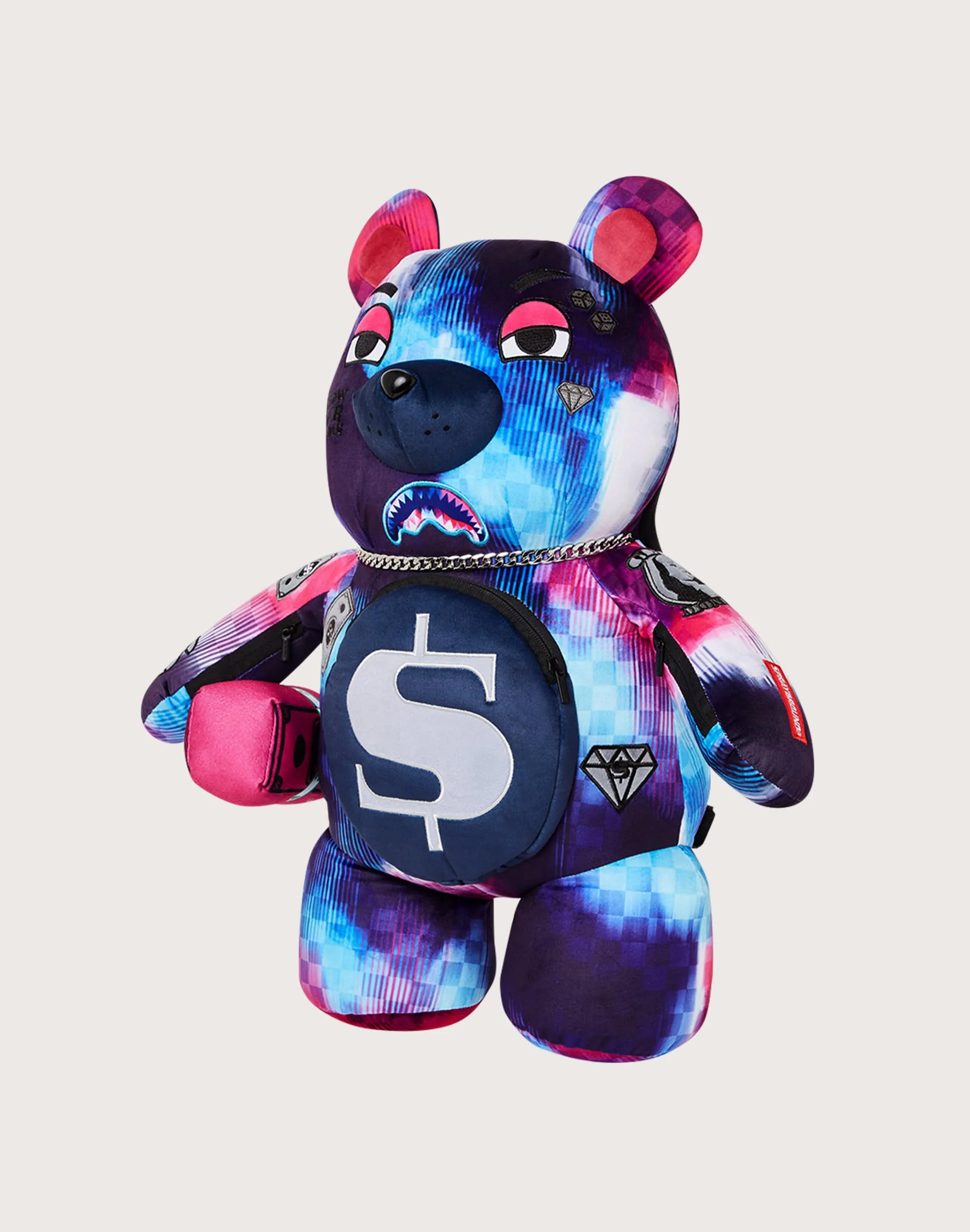 Sprayground Tie-Dye Bear Backpack