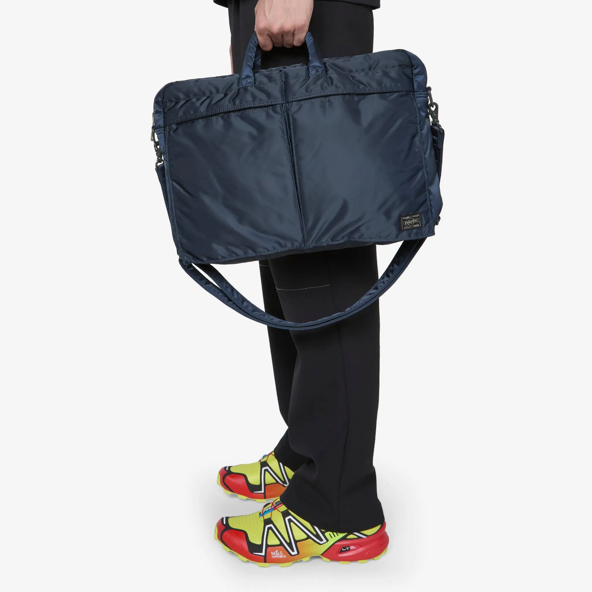 SS24 Tanker 2-Way Briefcase Iron Blue