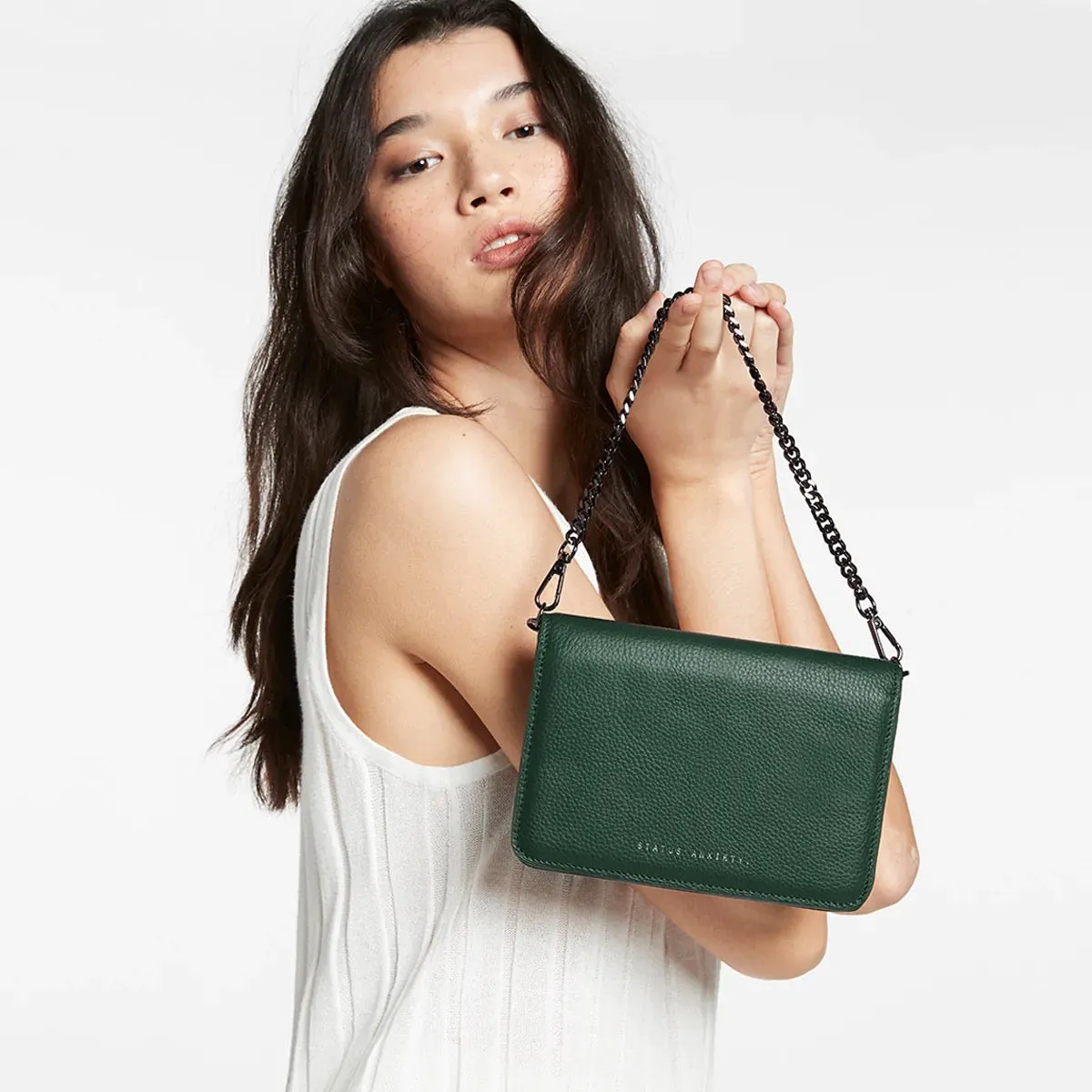 Status Anxiety - She Burns Bag - Green