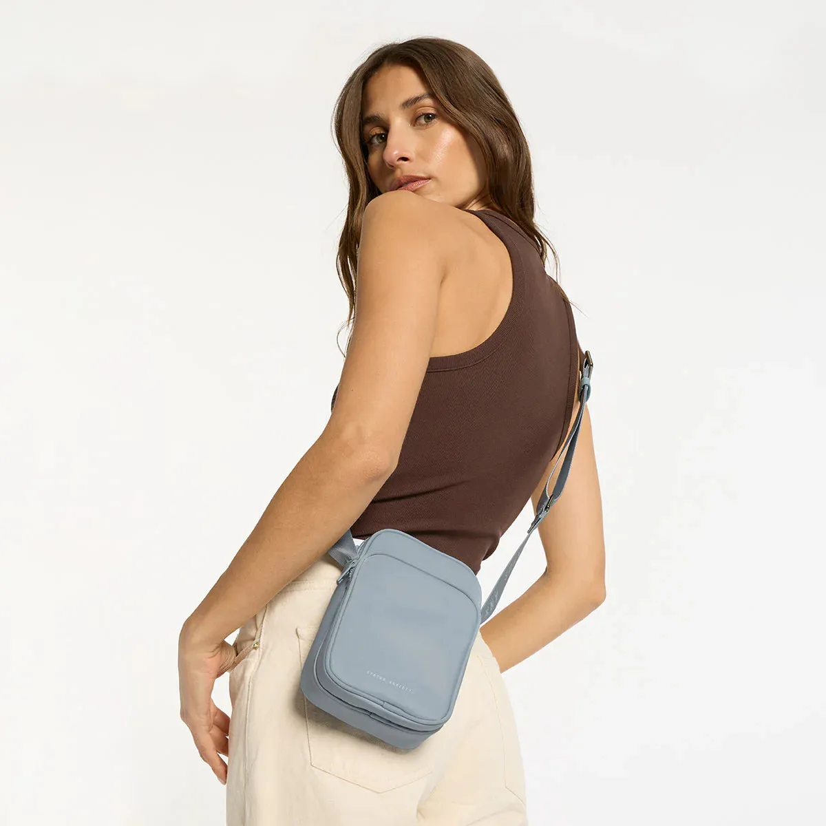 Status Anxiety - Winnie Recycled Bag (Soft Blue)