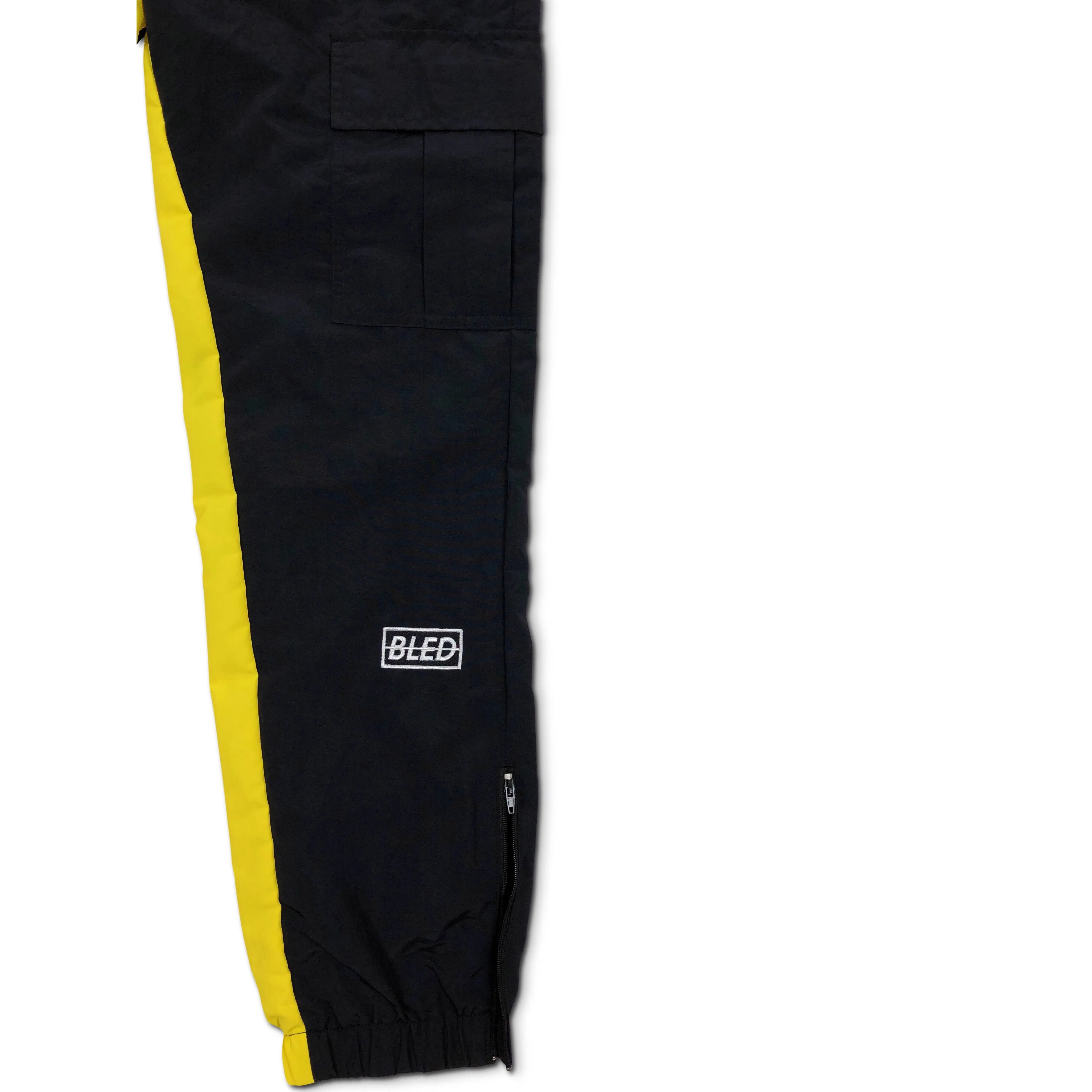 Stealth Cargo Track Pant - Black/Yellow