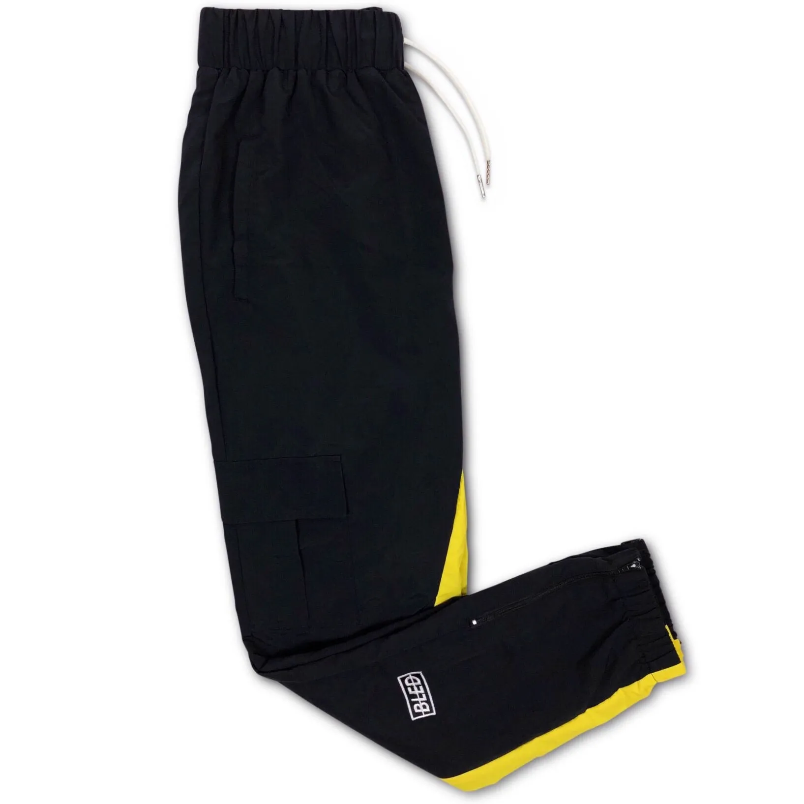 Stealth Cargo Track Pant - Black/Yellow