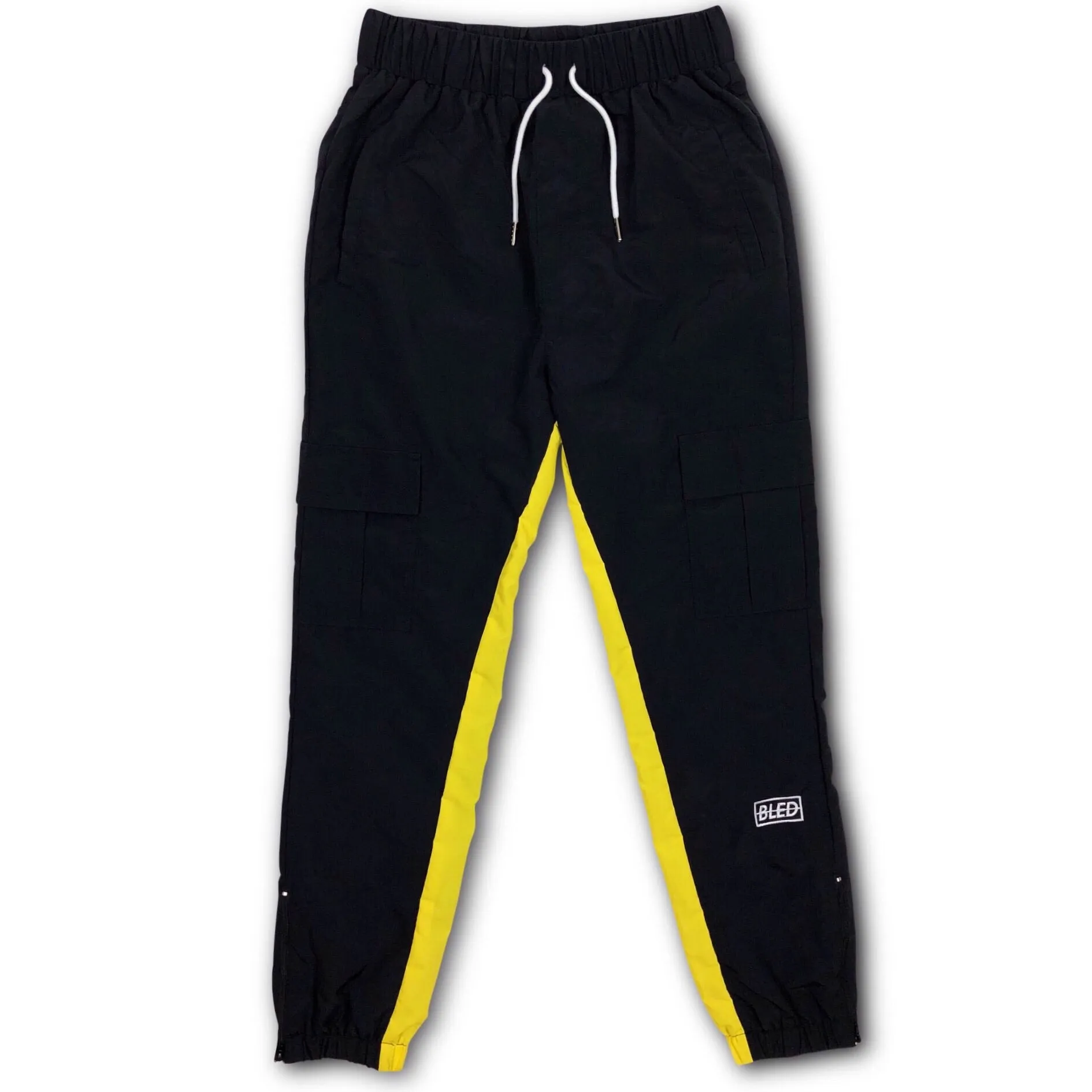 Stealth Cargo Track Pant - Black/Yellow