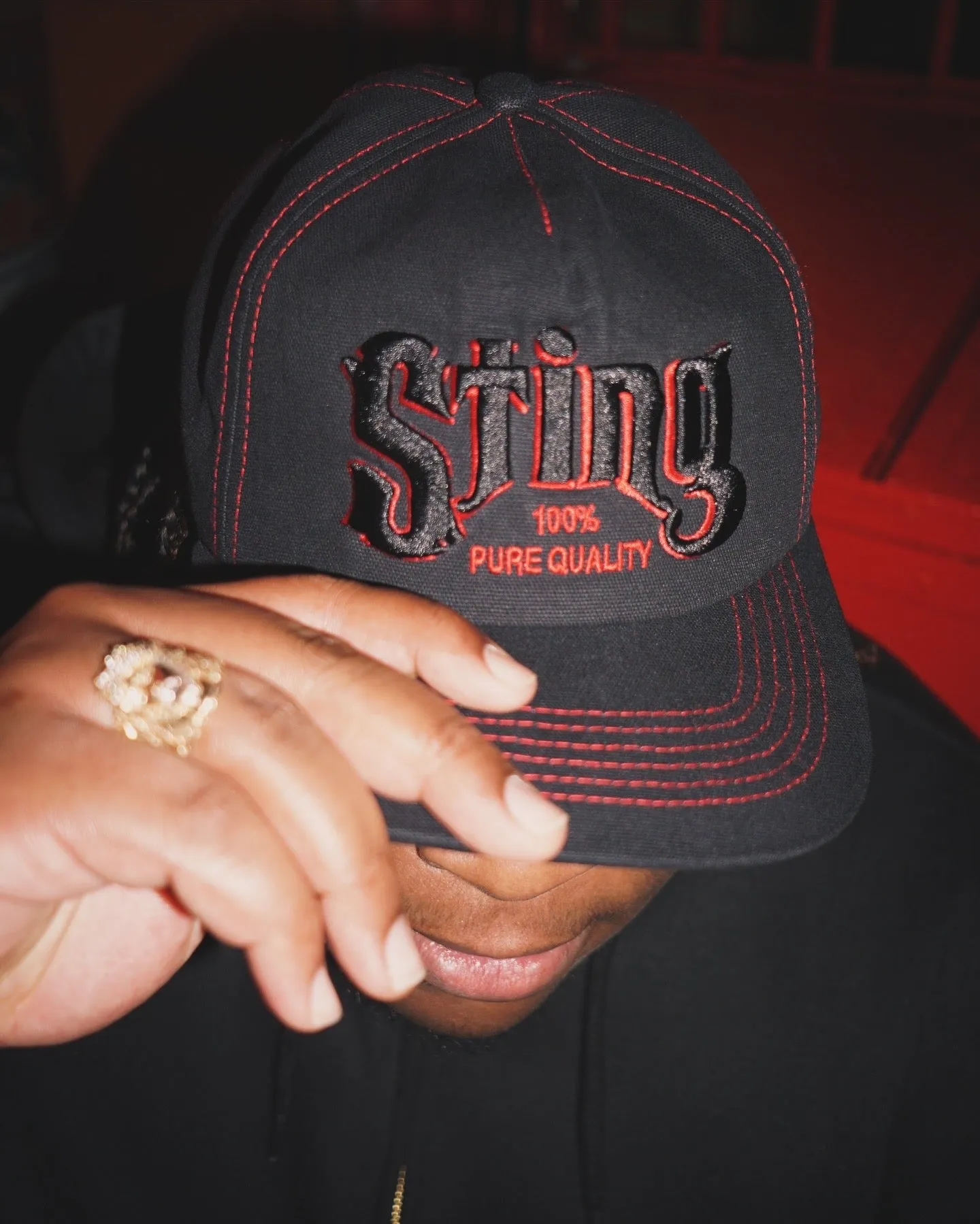 Sting Saloon Hat Black