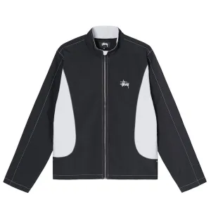 Stussy Panel Track Jacket Black
