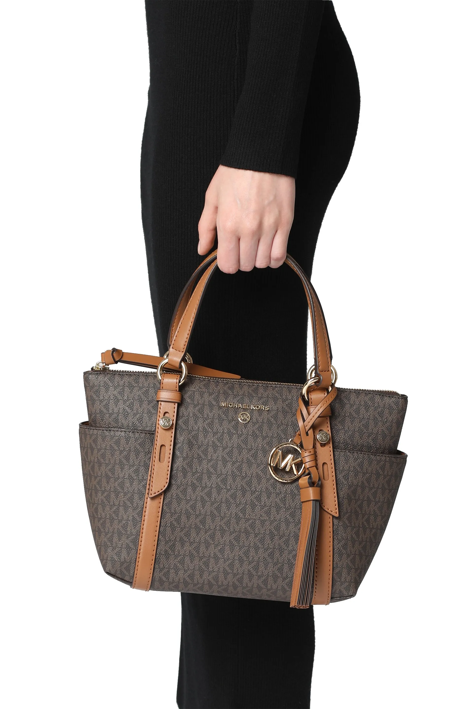 Sullivan coated canvas tote