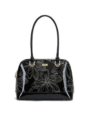 TAHLEE  PATENT LEATHER HANDBAG- SF7-0758- SALE