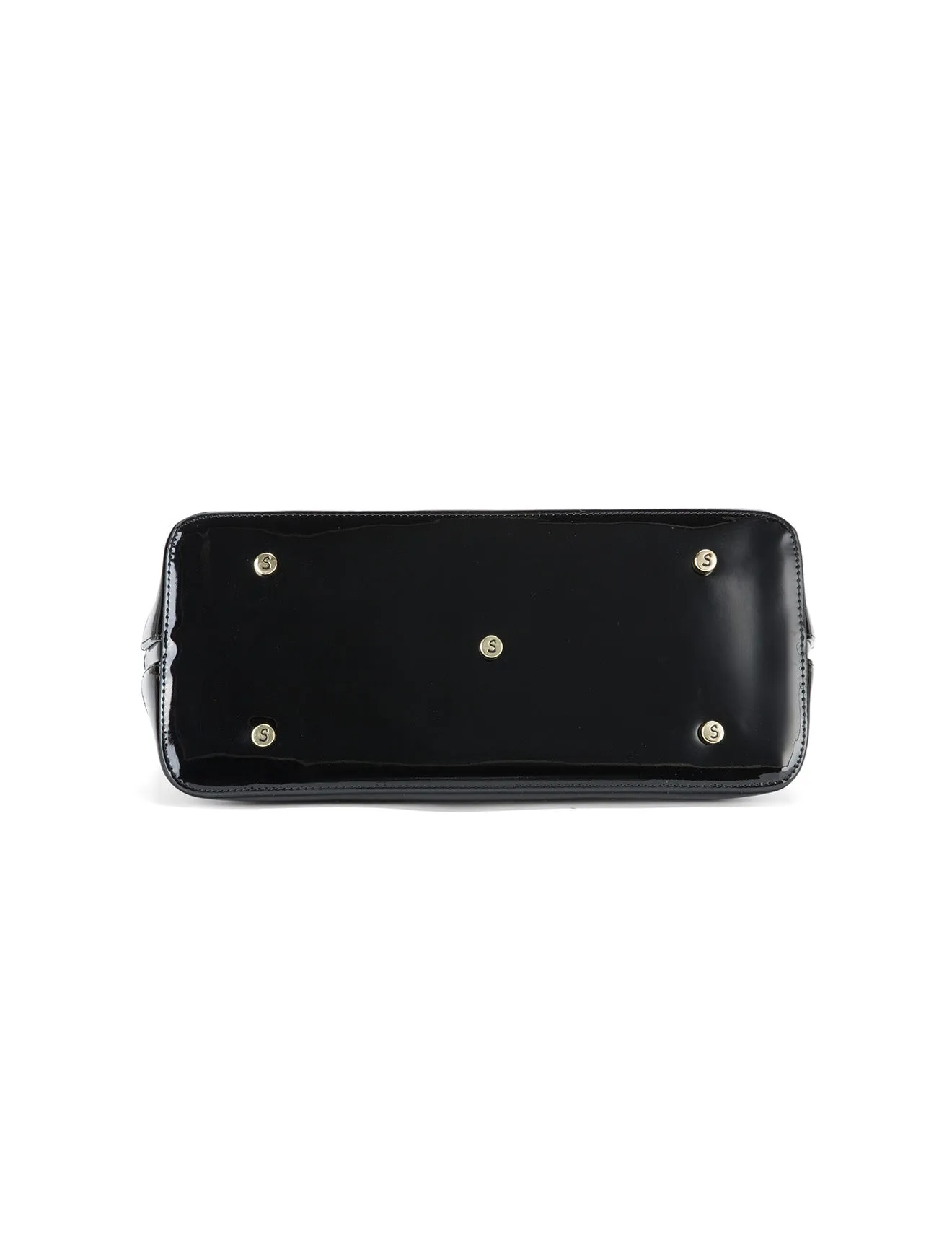 TAHLEE  PATENT LEATHER HANDBAG- SF7-0758