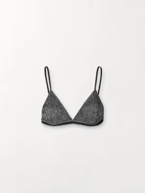 Tassie Sequins Mesh Bra