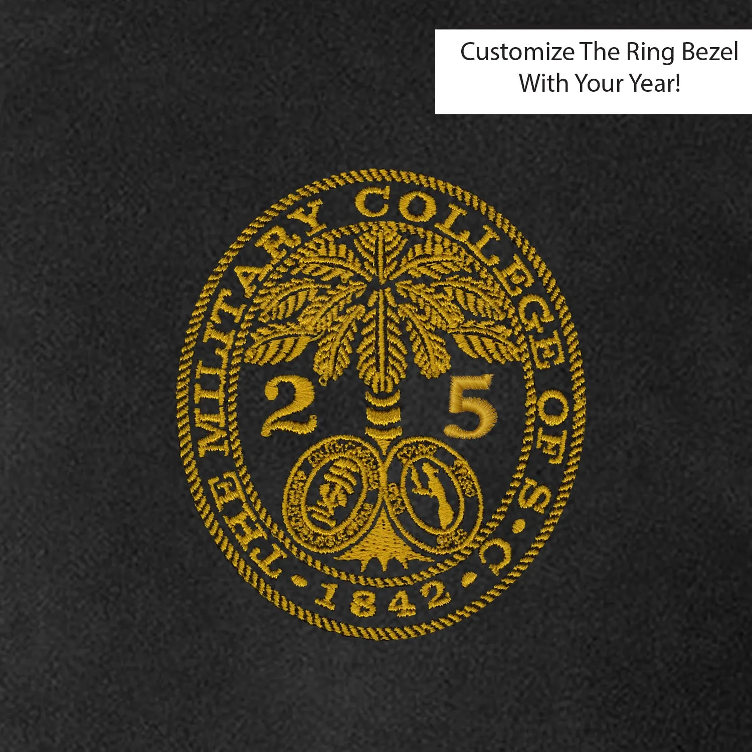 The Citadel, Customizable (Your Year) Embroidered Ring Bezel Design, Columbia - Steens Mountain™ Full Zip 2.0 Jacket