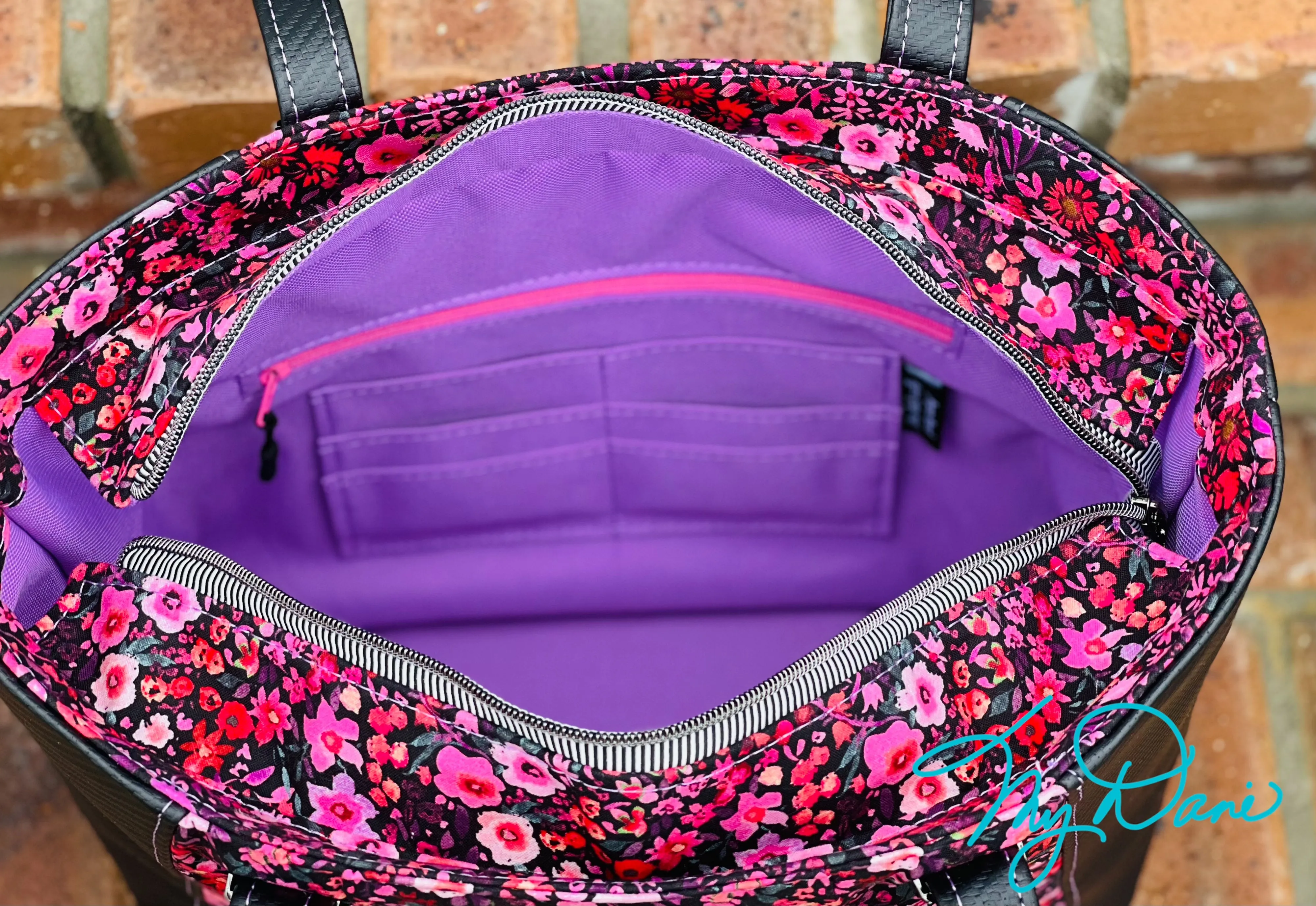 The Everyday Tote in Pink Floral
