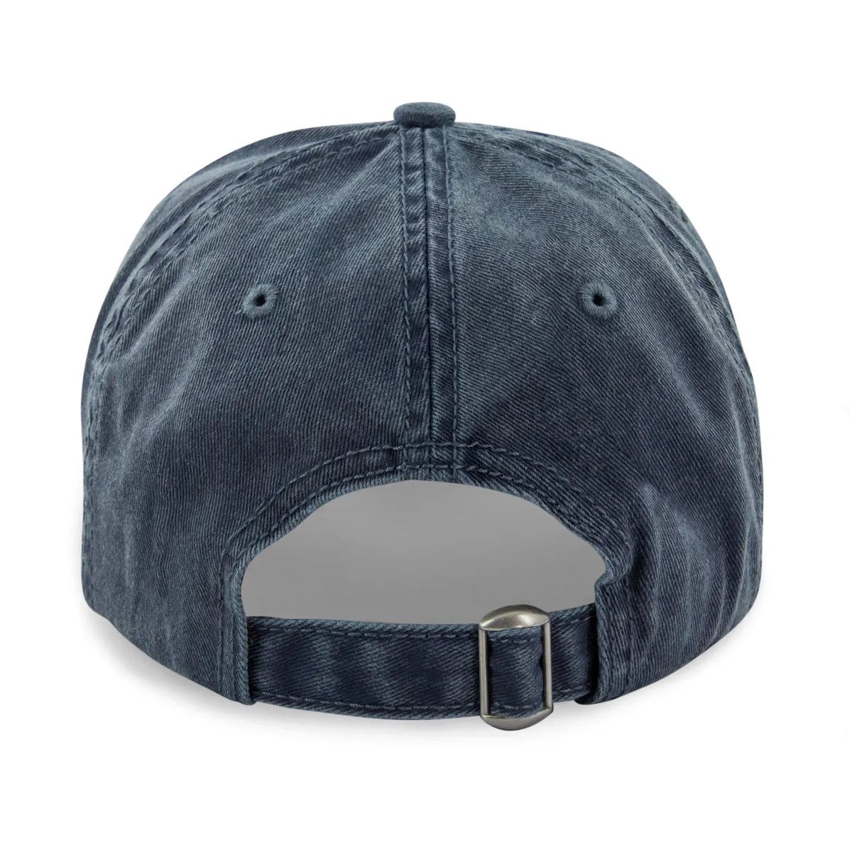 The Grill Sergeant Leather Patch Washed Dad Hat