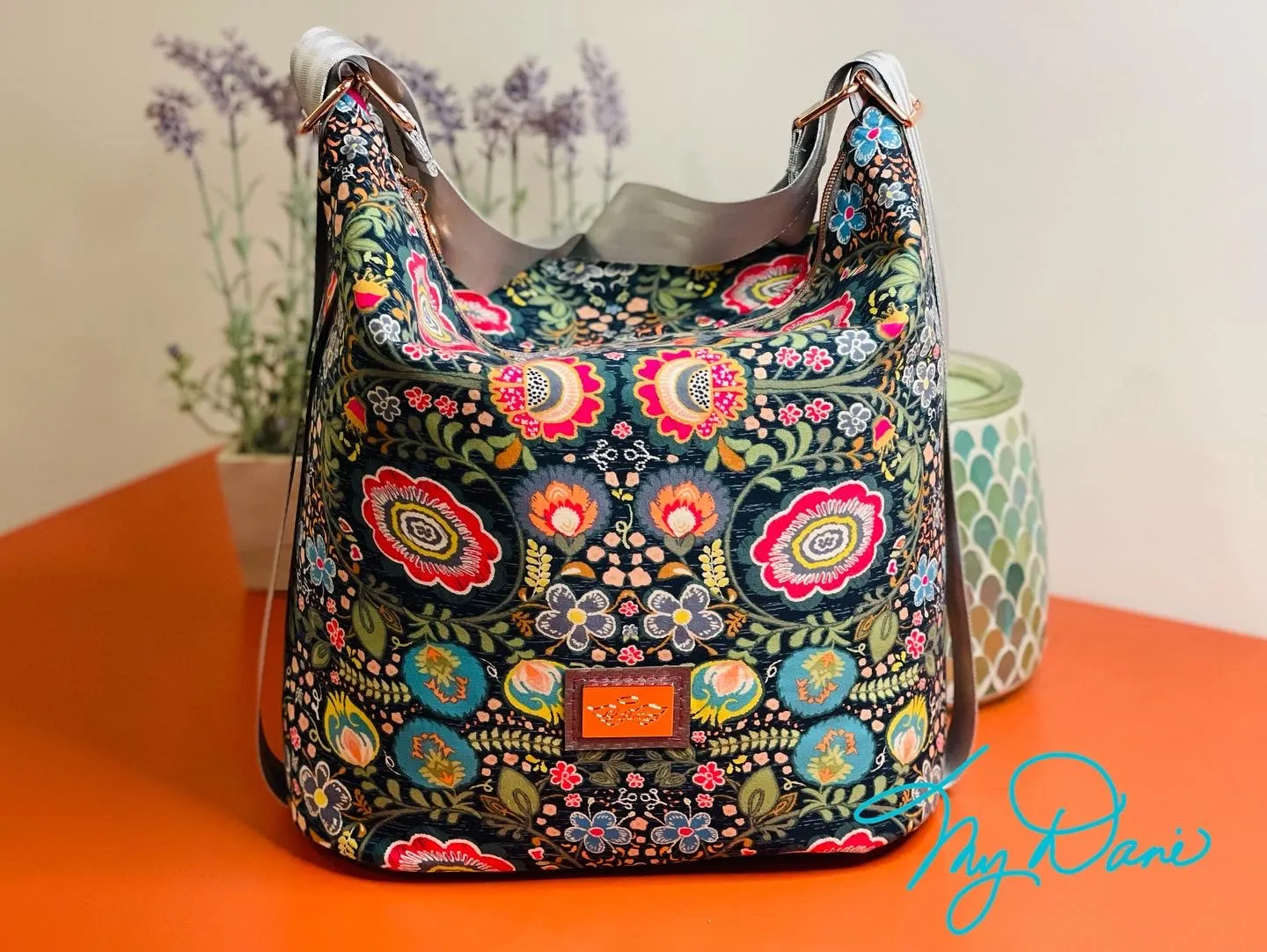 The Krystal Convertible Handbag in Boho Floral