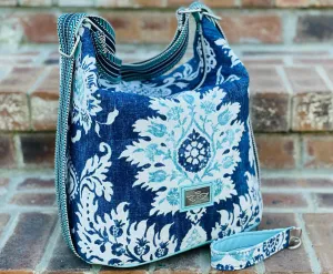 The Krystal Convertible Handbag in Magnolia Floral