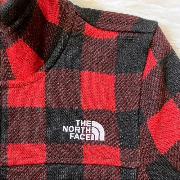 The North Face Women’s Buffalo Plaid Maggy Sweater Fleece Jacket