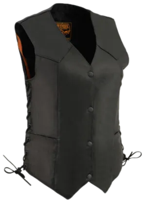 The "Cher" Leather Vest
