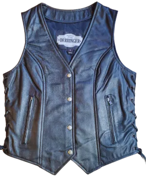 The "Diana" Leather Vest