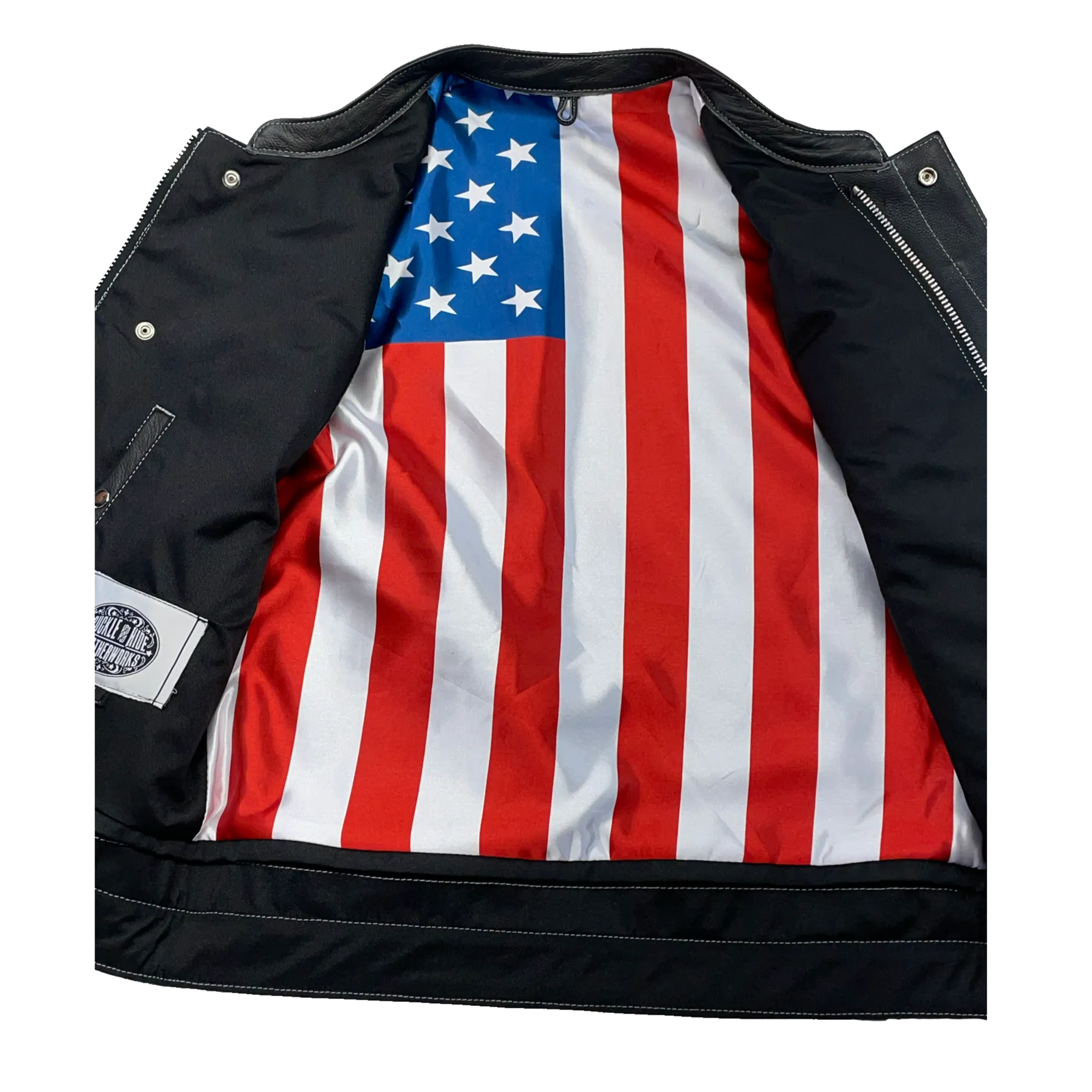 The "Duty and Honor" US Flag Club Vest
