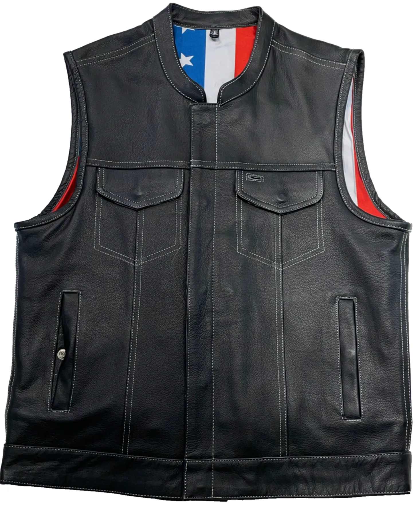 The "Duty and Honor" US Flag Club Vest