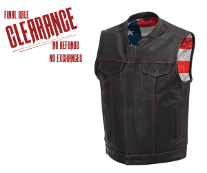 The "Duty and Honor" US Flag Club Vest